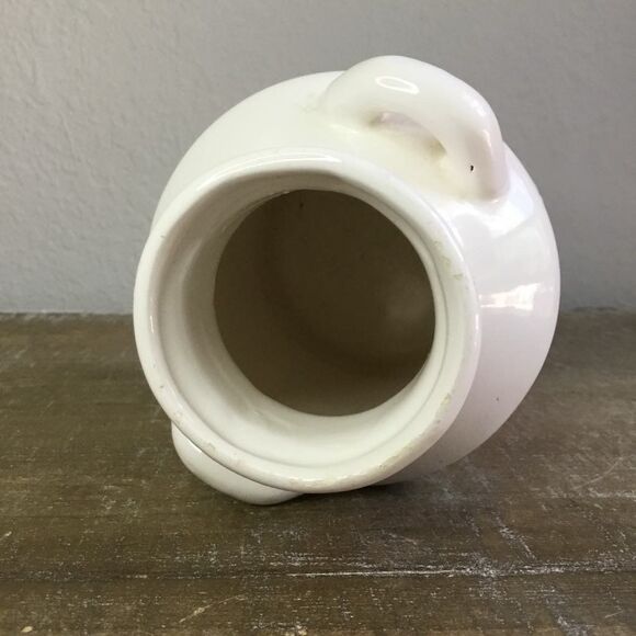 Vintage 90s Cottagecore Farmhouse Country Farmcore Pig Novelty Utensil Holder - Picture 7 of 8